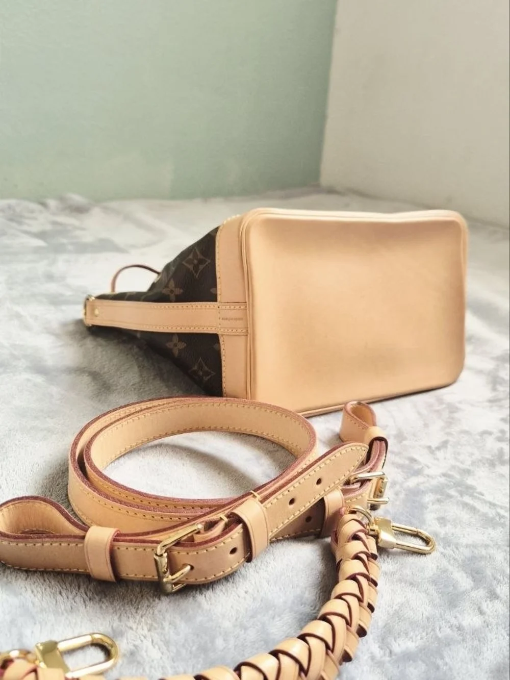 Authentic Louis Vuitton Noé BB Monogram Canvas
